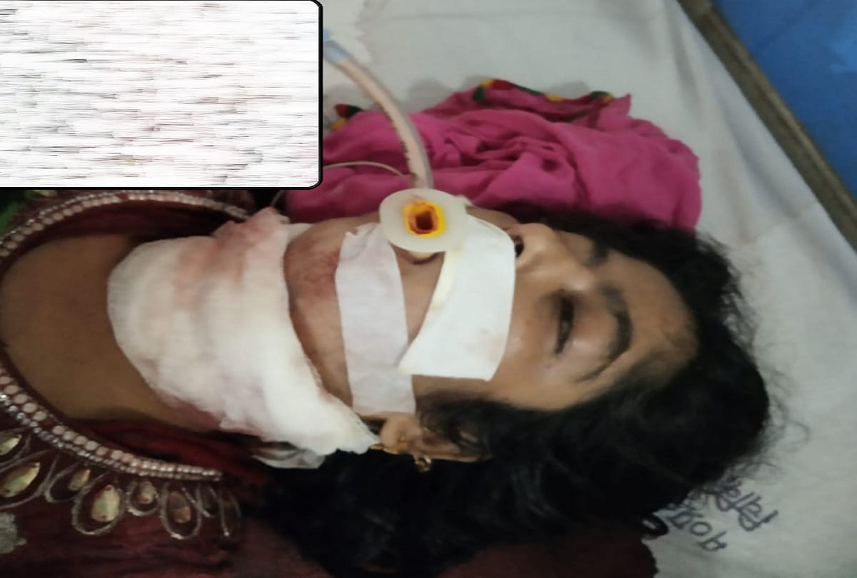 Husband cut his wife throat from knife in Bareilly