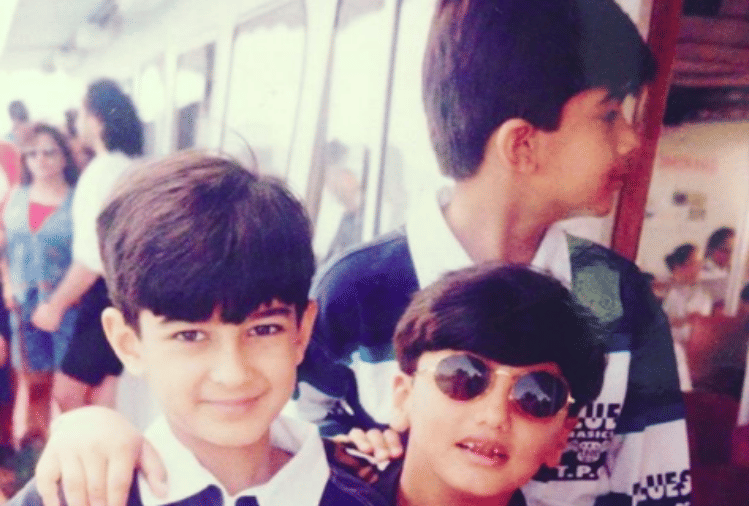 arjun kapoor and fatima sana shaikh share childhood pictures
