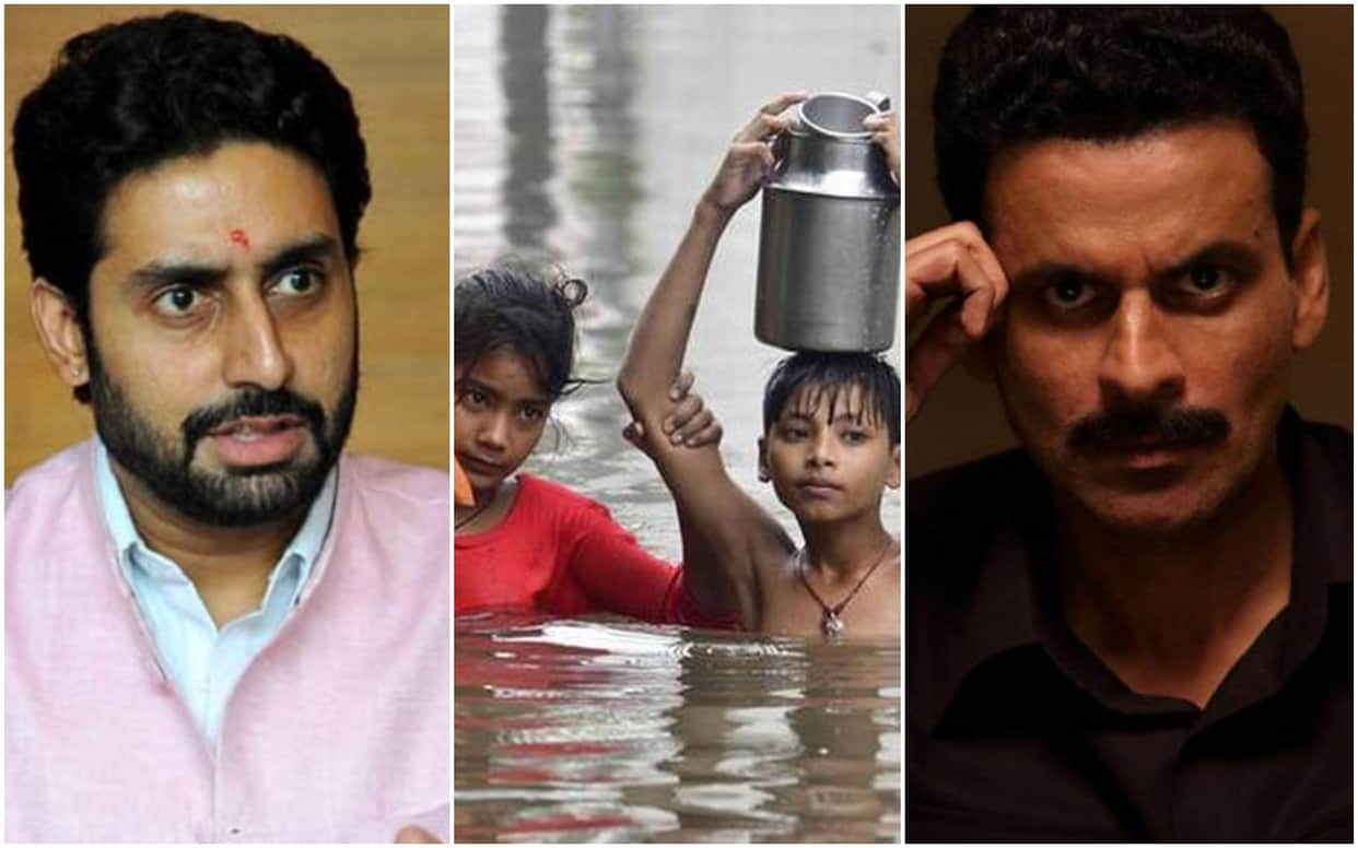 Abhishek Bachchan Manoj bajpayee Pankaj Tripathi Tweets On Bihar Flood
