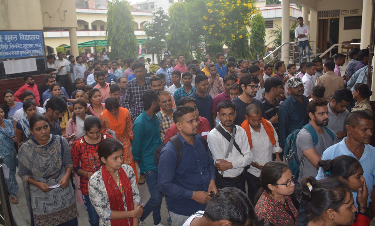 fifty percent youth back step to upsssc pre exam