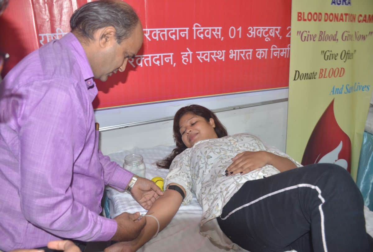 Amar Ujala Foundation Blood Donation Camps in agra