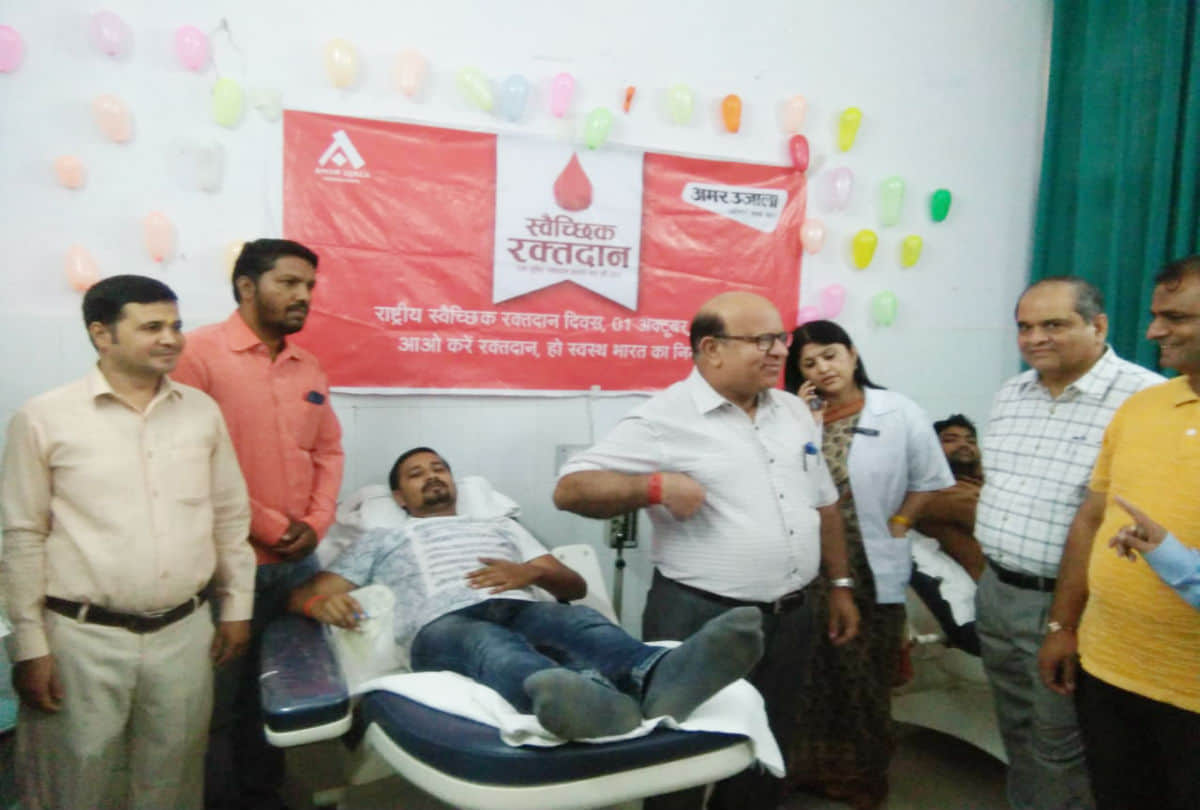 Amar Ujala Foundation Blood Donation Camps in agra