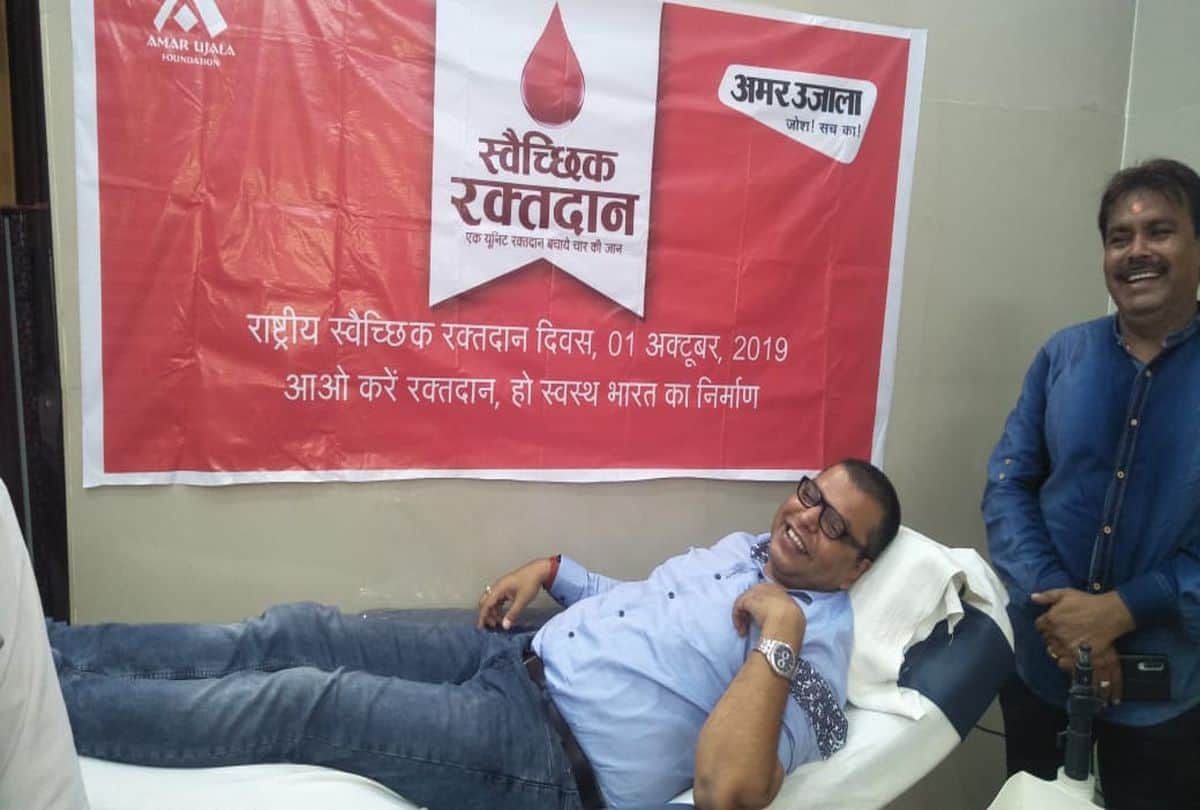 Amar Ujala Foundation Blood Donation Camps in agra