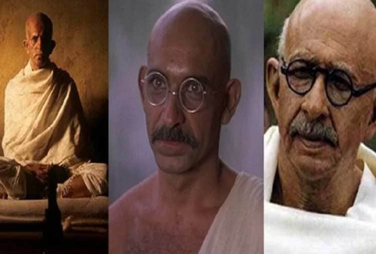 mahatma gandhi birth anniversary these actors played role in silver screen