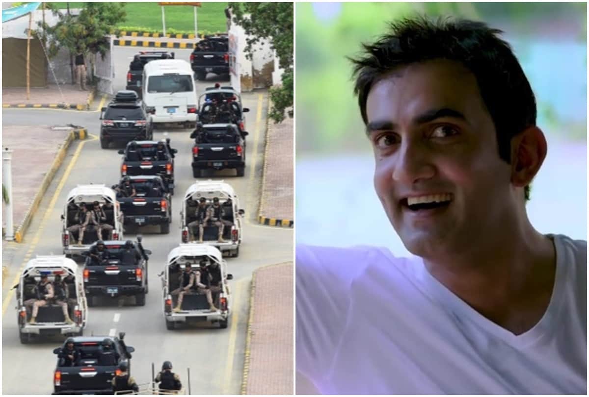 Srilanka cricket team travel to karachi stadium in high security, gautam gambhir troll pakistan