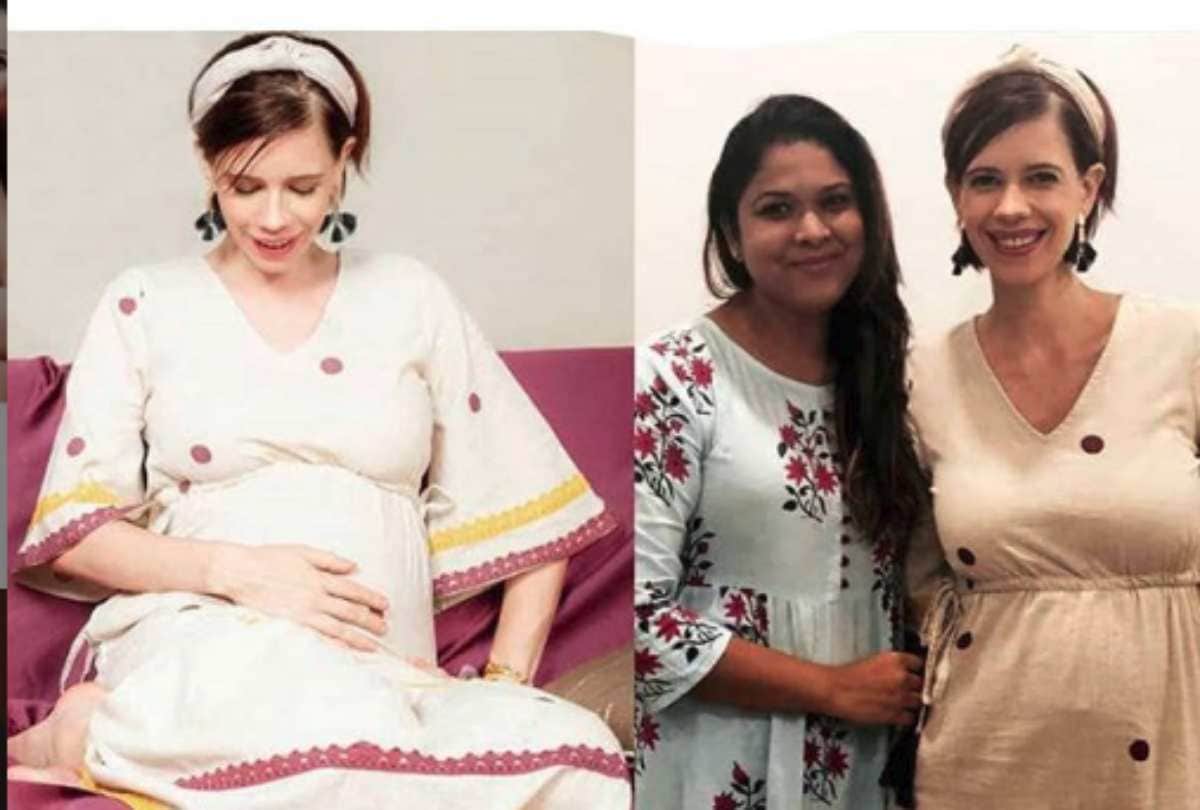 kalki koechlin share first photo with baby bump in social media