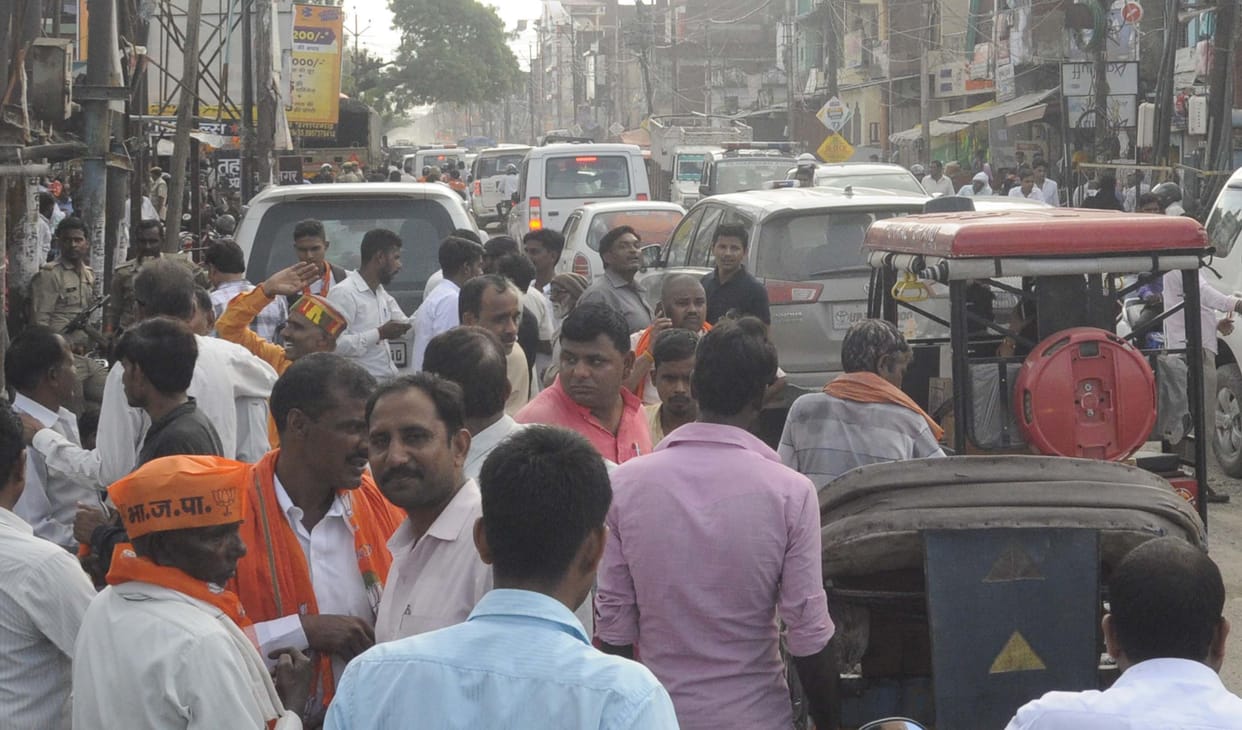 Every terrible jam in the city, vehicles kept crawling