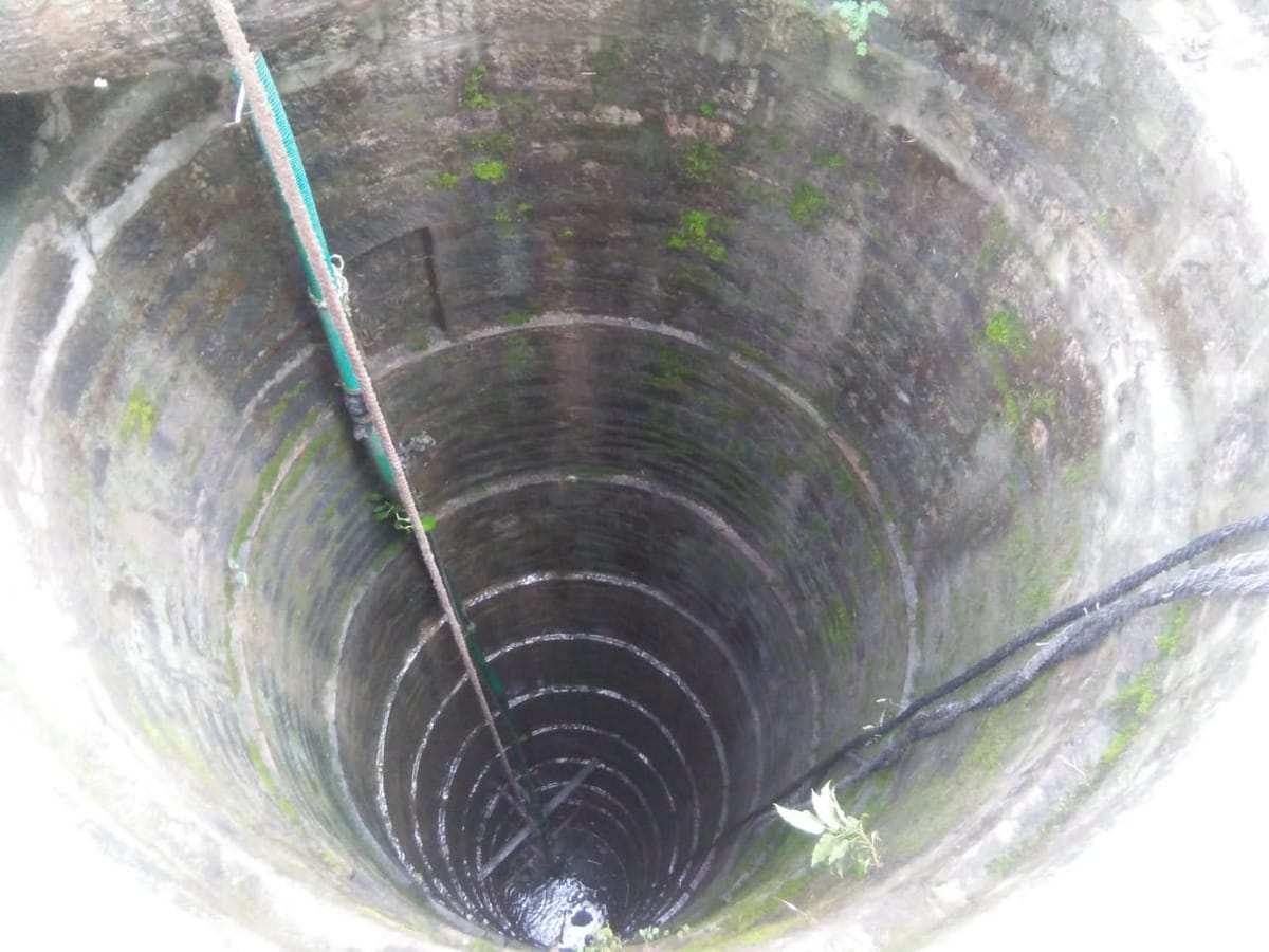 man fell into a well after an epileptic attack died in mirzapur up