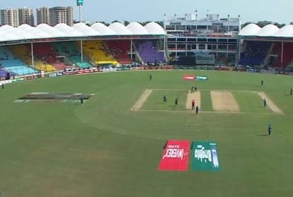 Flood lights off twice during Pakistan vs srilanka 2nd ODI in karachi stadium