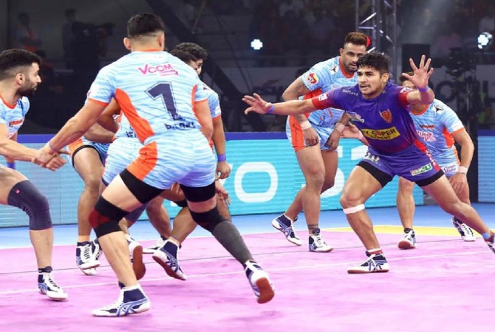 pro kabaddi 2019: bengal warriors vs dabang delhi and u mumba vs tamil thalaivas