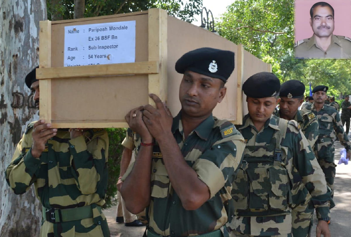 pakistan handover sub inspector body to bsf on rs pura zero line jammu