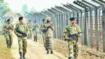 alert at border deu to firing