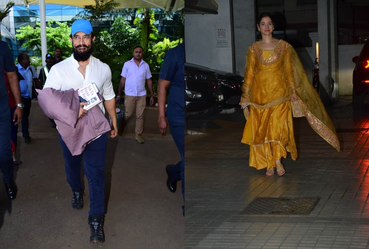 Aamir Khan to Tamannaah Bhatia these bollywood celebs spotted in mumbai