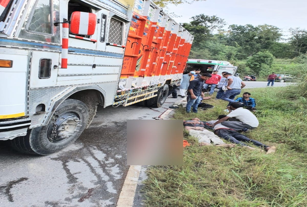 big road accident in hamirpur of himachal pradesh