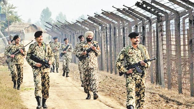 alert at border deu to firing