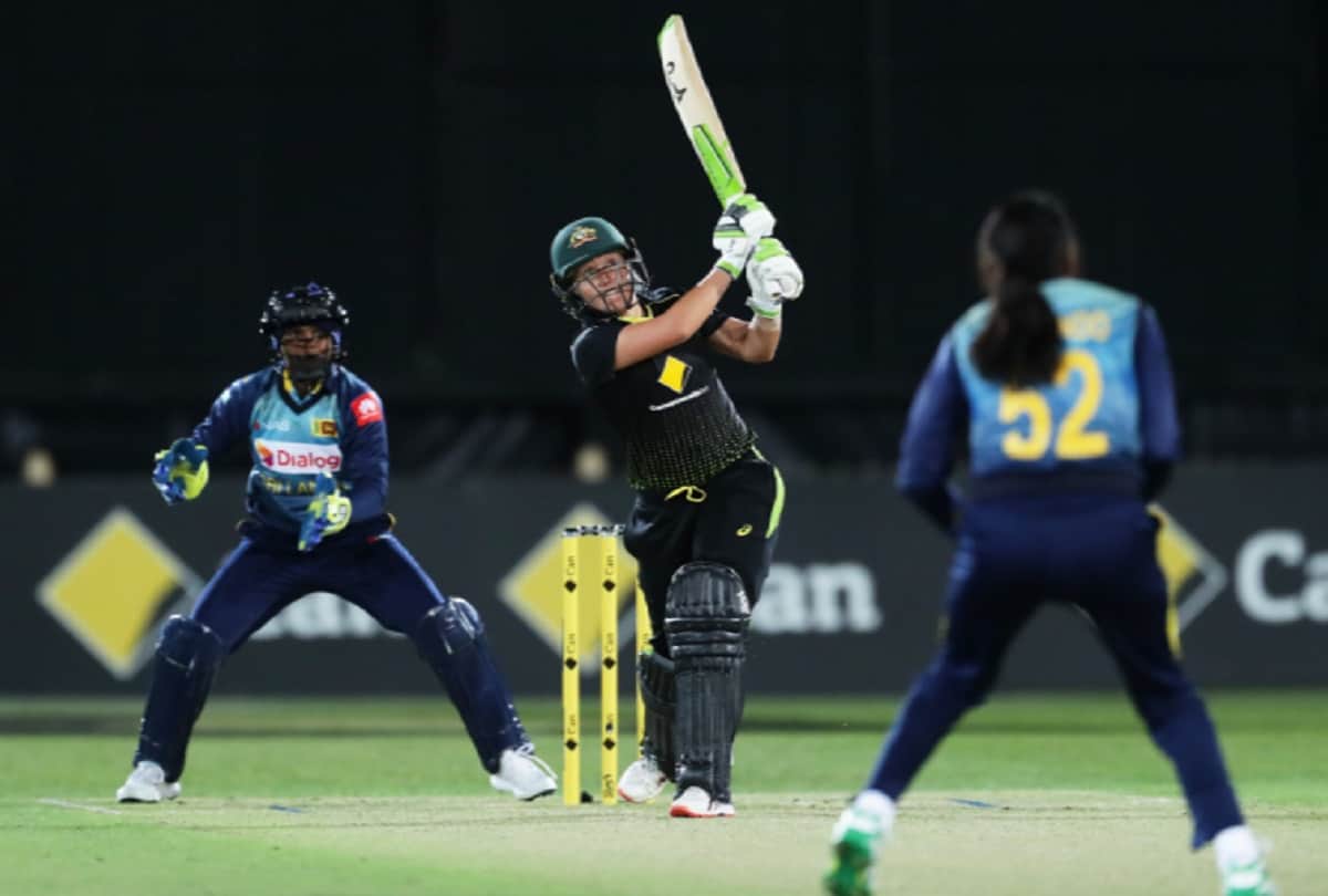 Australia Alyssa Healy created new record in women's T20Is after slamming century against srilanka