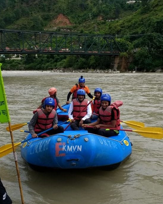 rafting training starts in bageshwar