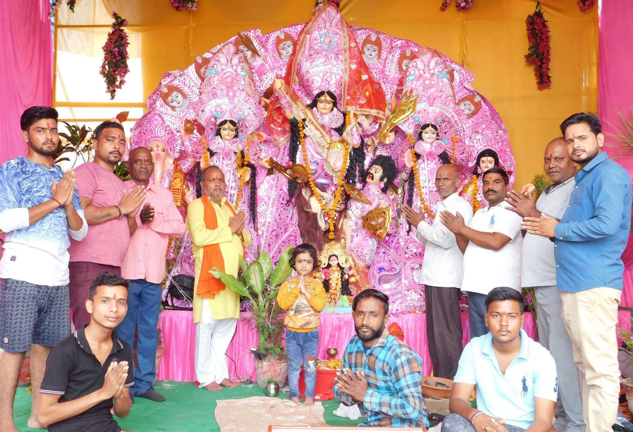 worshiped in temples
