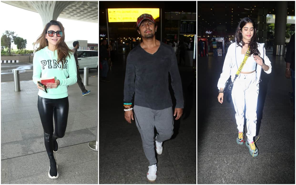 Urvashi Rautela to Janhvi Kapoor others celebs was snapped at the airport