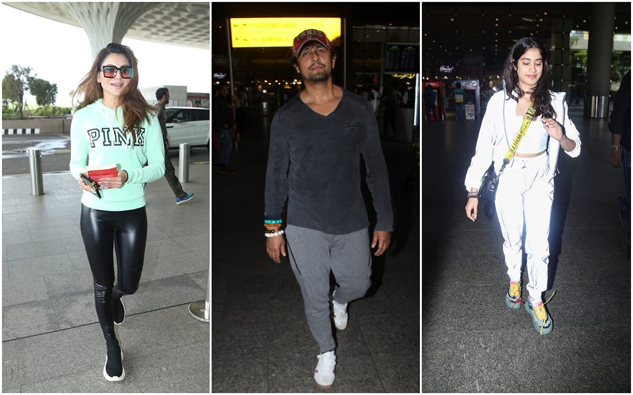 Urvashi Rautela to Janhvi Kapoor others celebs was snapped at the airport