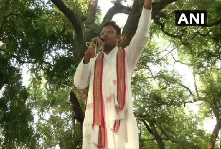 Haryana Assembly Elections, Congress Leader Ashok Tanwar showed his strength in Delhi