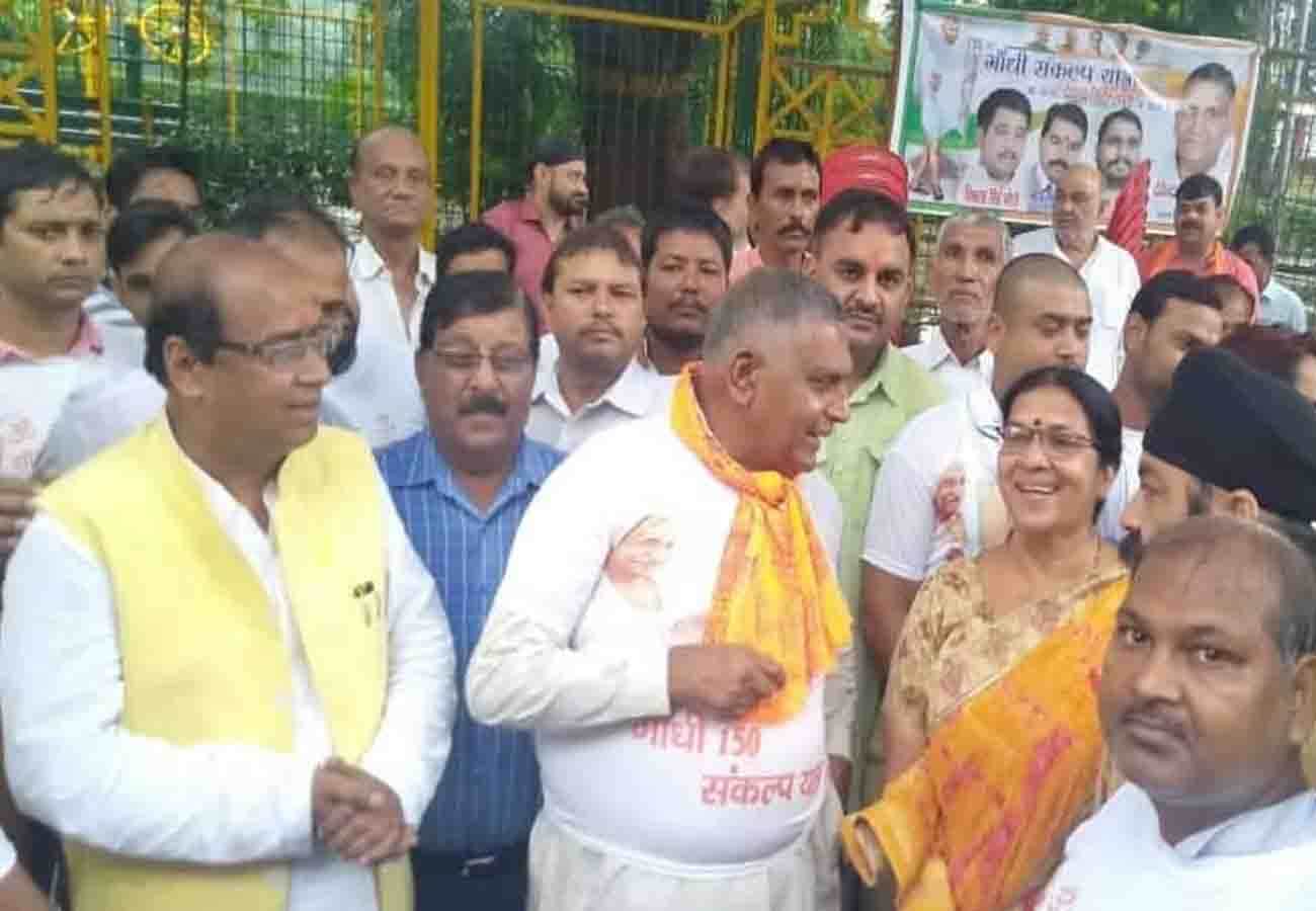 Gandhi Jayanti Padyatra in Kanpur