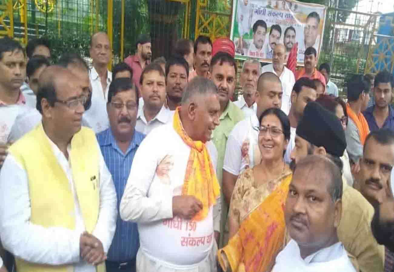 Gandhi Jayanti Padyatra in Kanpur