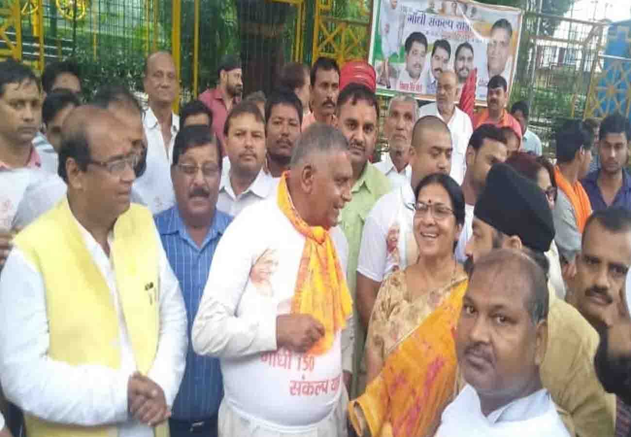 Gandhi Jayanti Padyatra in Kanpur