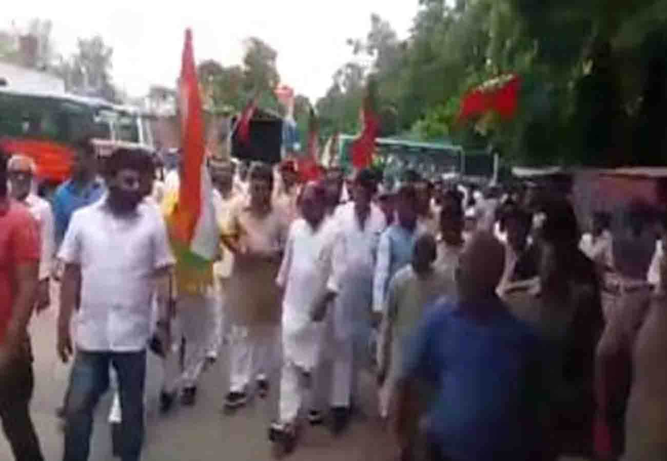 BJP cleanliness campaign in hardoi