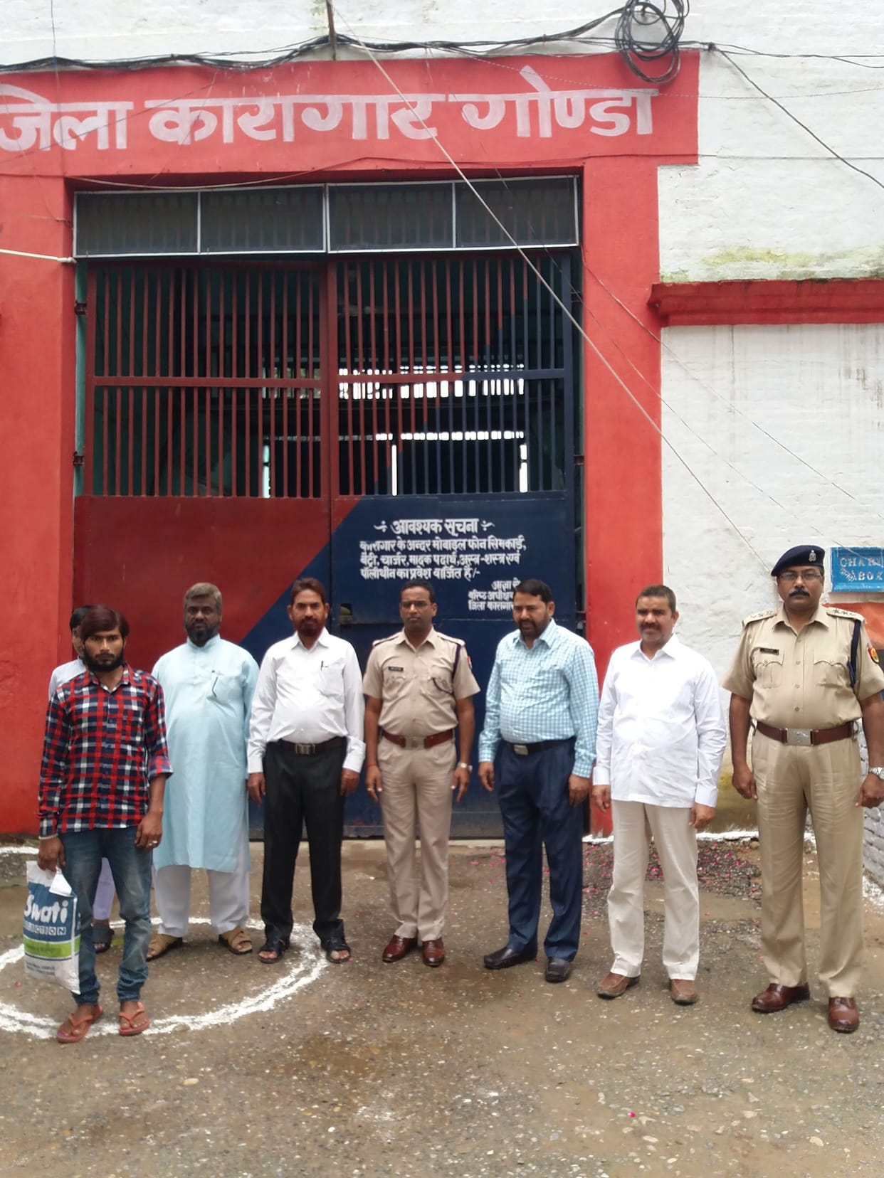 Prisoner released from jail