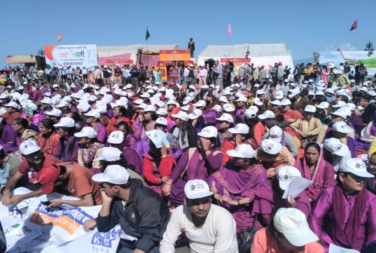 Governor and CM participated in Cleanliness campaign on Gandhi Jayanti in shimlal