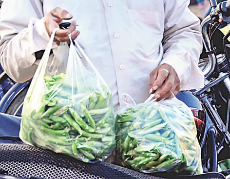 Six and a half thousand bags will be distributed for free polythene