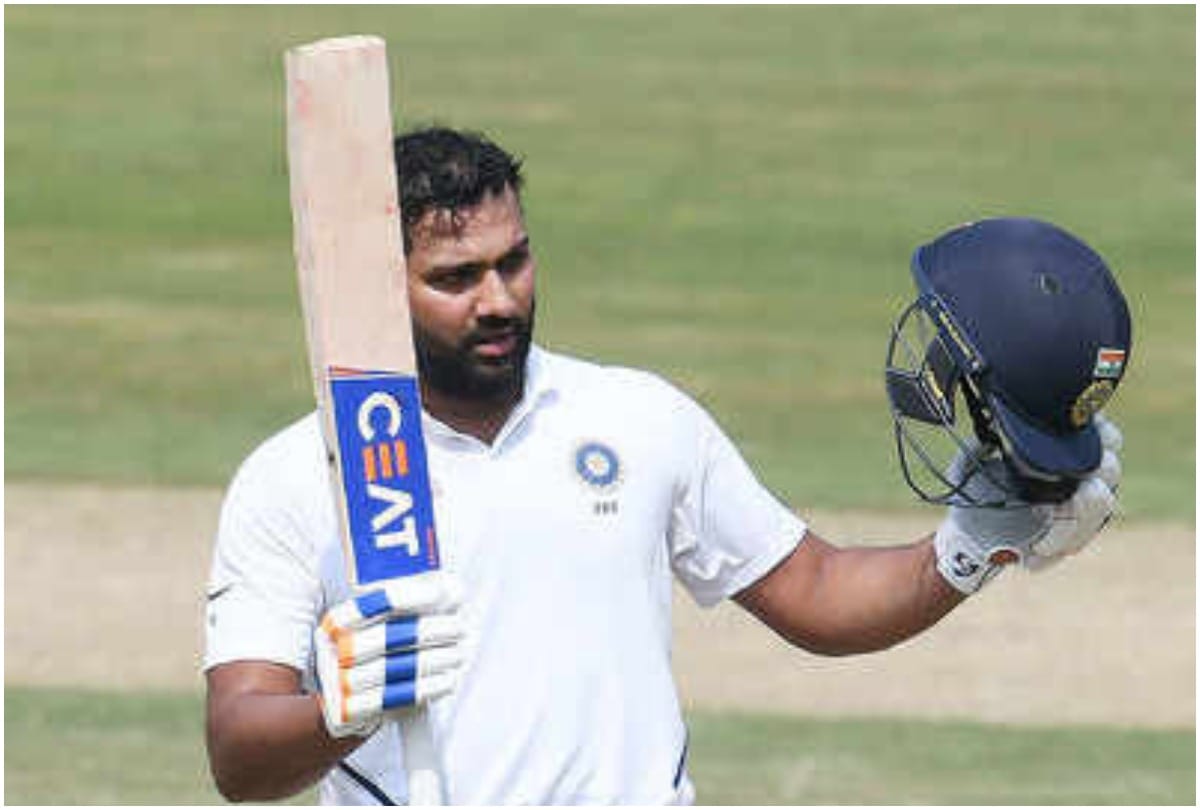 Rohit Sharma is the first player to score two tons in the maiden Test as an opener