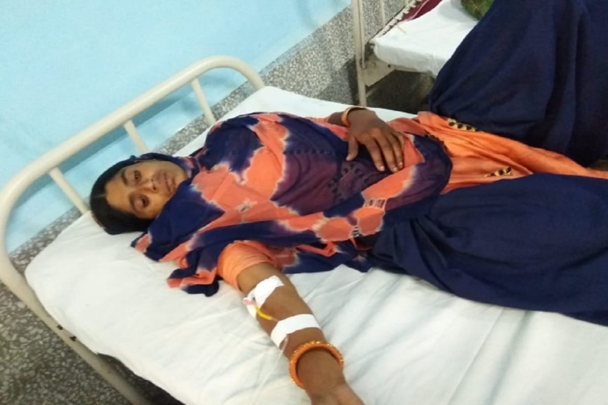 Seven people of a family have become sick to drinking milk in Shamli and have been hospitalized