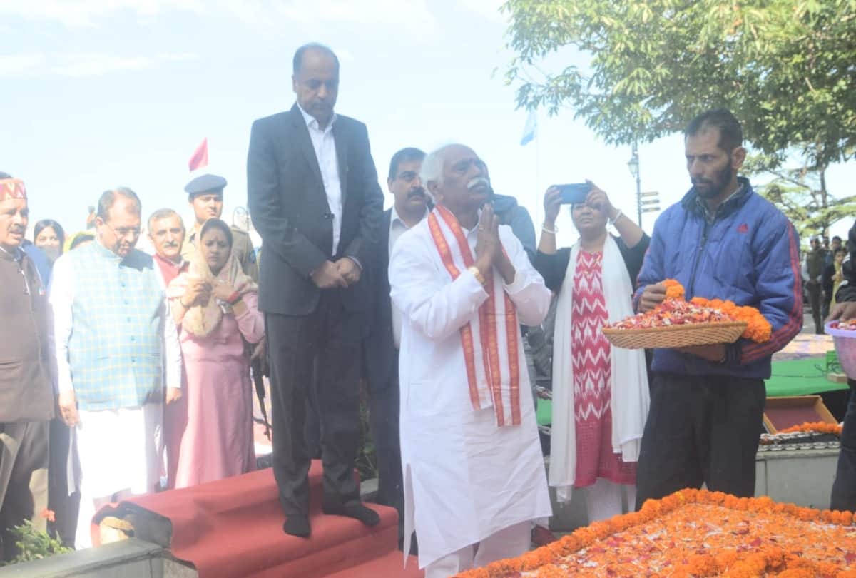 Governor and CM participated in Cleanliness campaign on Gandhi Jayanti in shimlal
