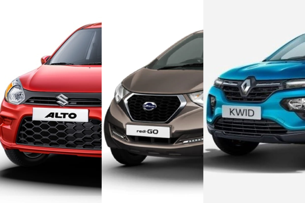 Top 3 best budget cars in India under Rs 3 Lakh