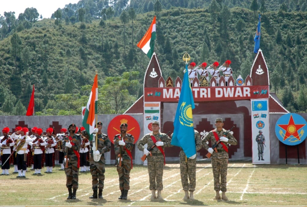 India and kazakhstan joint military exercise Kazind 2019 in pithoragarh Photos