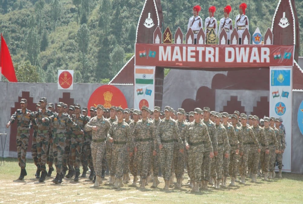 India and kazakhstan joint military exercise Kazind 2019 in pithoragarh Photos