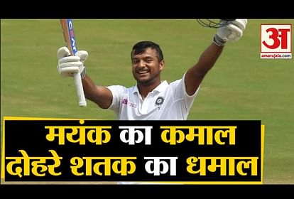 INDvsSA mayank agarwal first double century and make any records