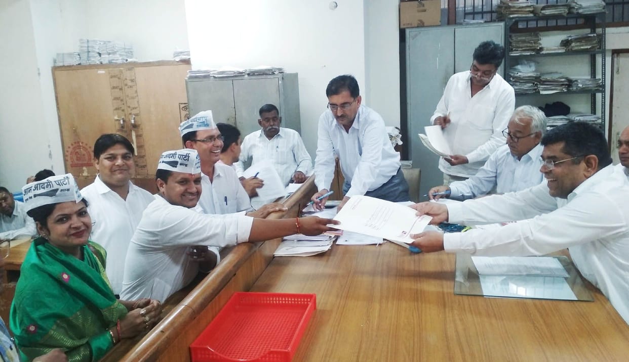 nomination, aap candidate, haryana assembly election, politics, fatehabad