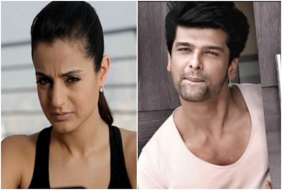 Ameesha Patel fight with Bigg Boss season 7 contestant Kushal Tandon