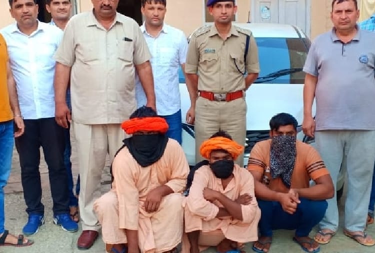 3 members of the robbery gang arrested in Sonipat