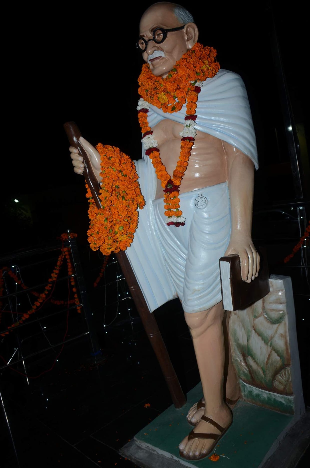 The city received Gandhiji's gift on Gandhi Jayanti