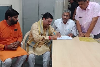 haryana assembly elections, photos of filing nomination papers