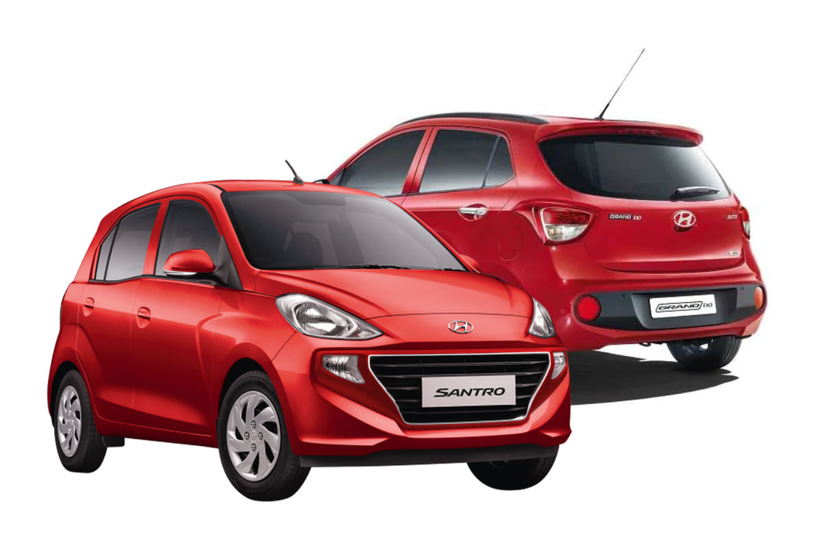 Hyundai offering big discount on Santro and Grand i10 save upto Rs 95000