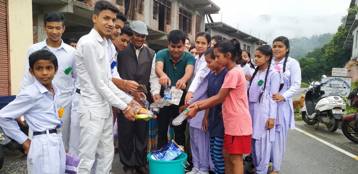 gandhi and shastri's birth aniversary celebrated in bageshwar