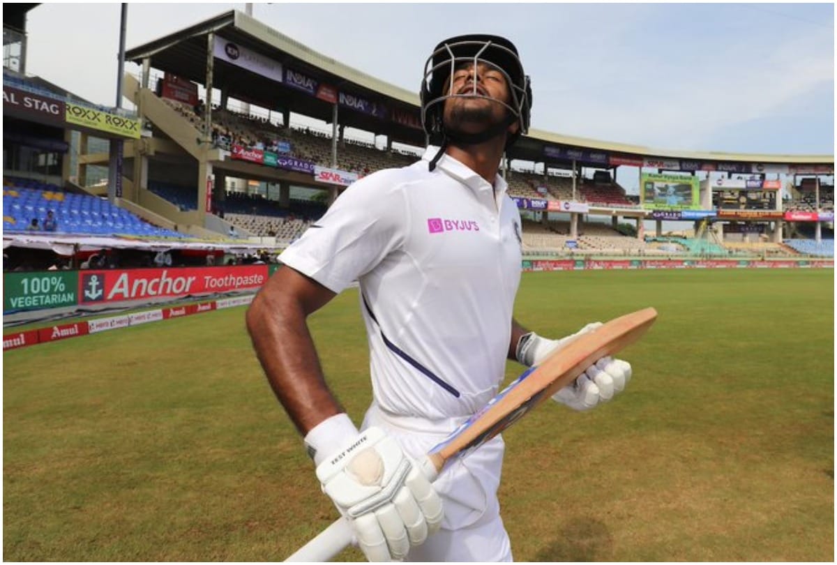 INDvSA Mayank Agarwal hits back to anrich nortje just after he hits his helmet