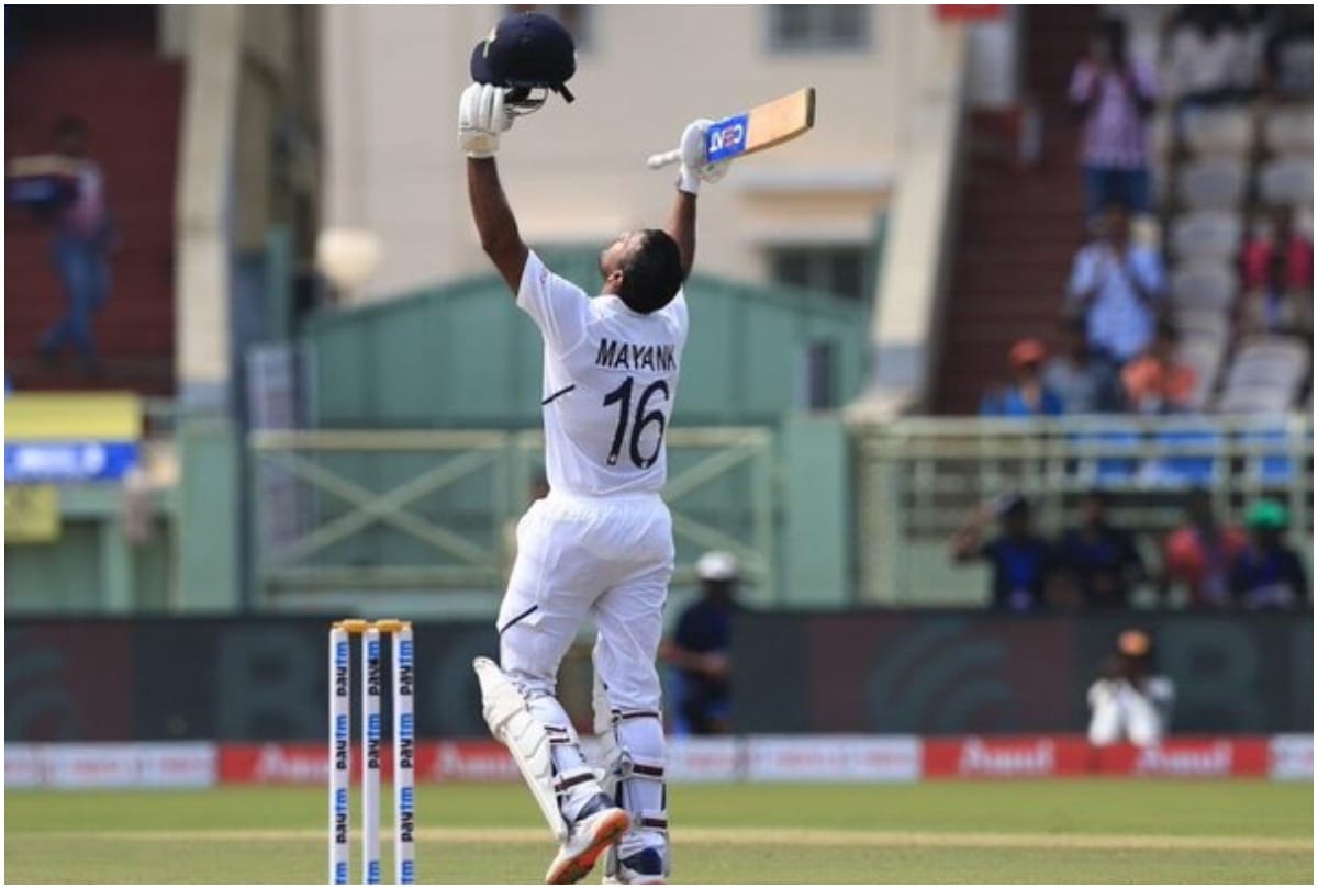 INDvBAN Mayank Agarwal Smashes Double Century against Bangladesh in Indore Test
