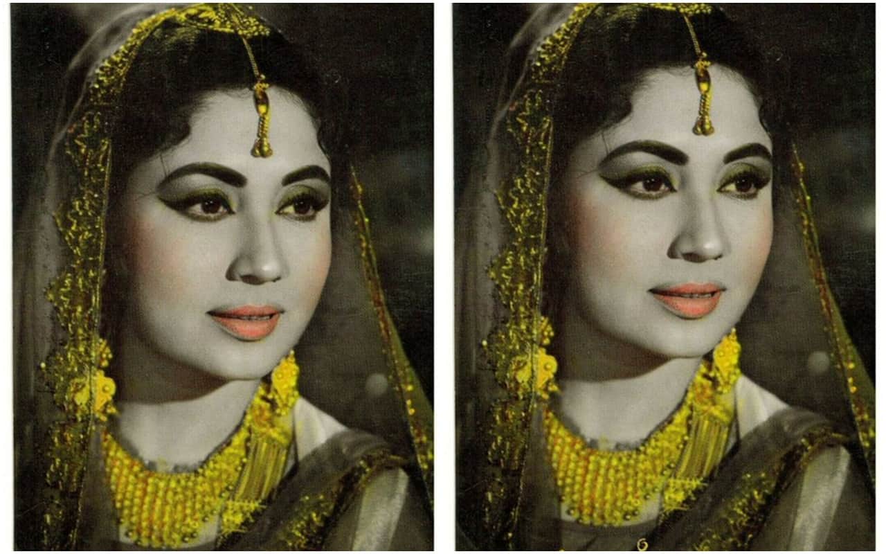 Throwback Thursday Madhubala Meena Kumari Waheeda Rehman AshaParekh postcard picture