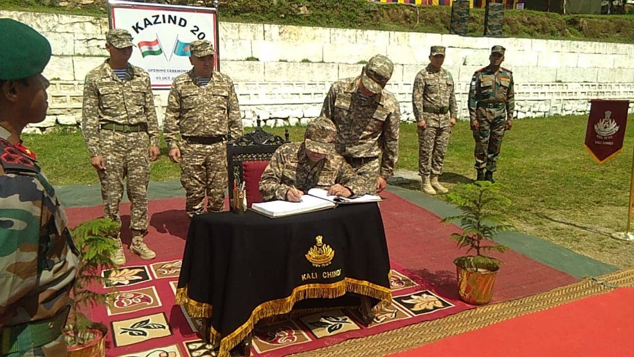 India and kazakhstan joint military exercise Kazind 2019 in pithoragarh Photos